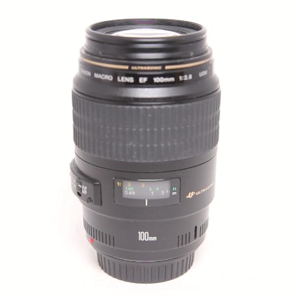 Used Canon EF 100mm f/2.8 USM Autofocus Macro Lens