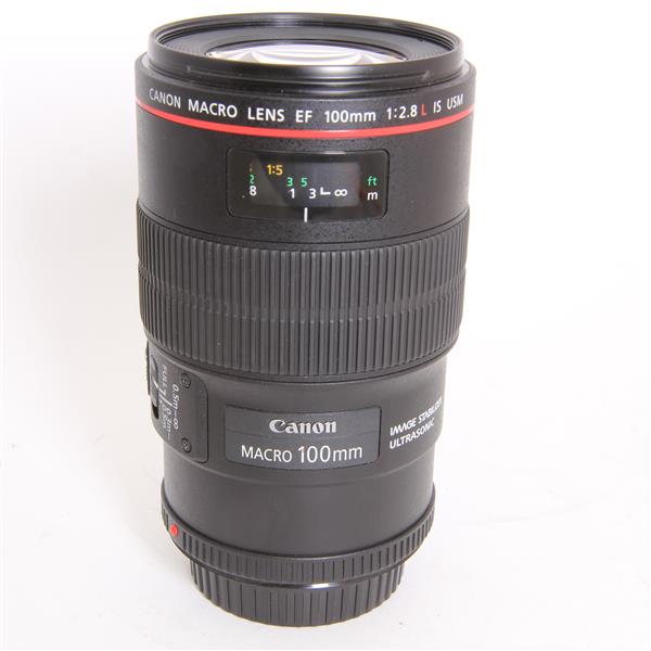 Used Canon EF 100mm f/2.8 USM Autofocus Macro Lens