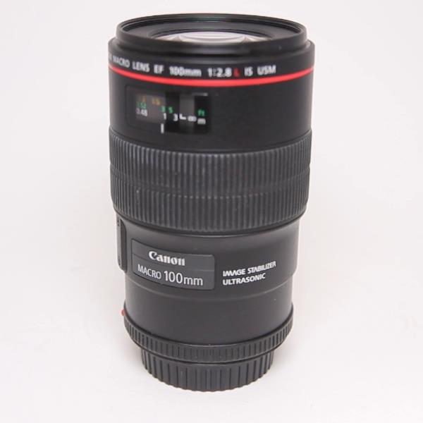 Used Canon EF 100mm f/2.8L IS USM Autofocus Macro Lens