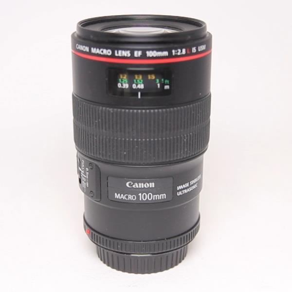 Used Canon EF 100mm f/2.8L IS USM Autofocus Macro Lens