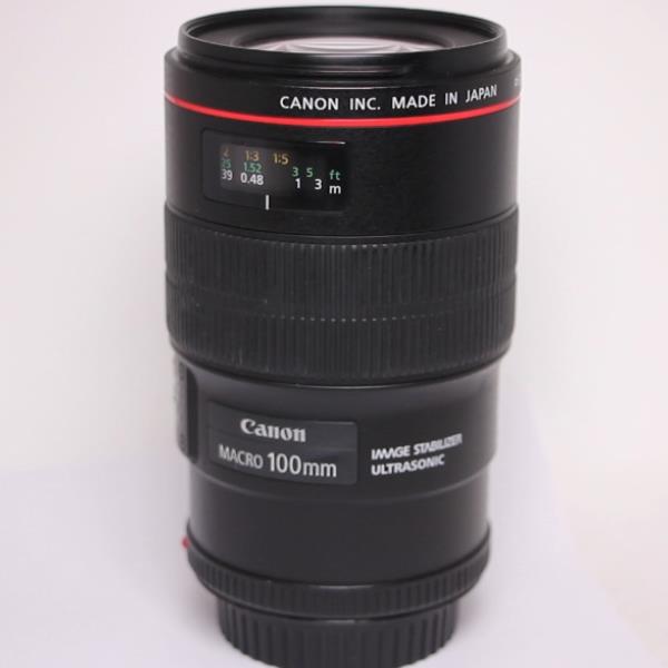 Used Canon EF 100mm f/2.8L IS USM Autofocus Macro Lens