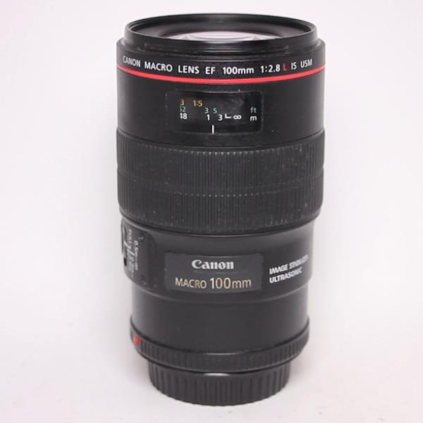 Used Canon EF 100mm f/2.8L IS USM Autofocus Macro Lens