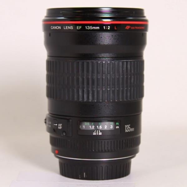 Used Canon EF 135mm f/2L USM Telephoto Lens