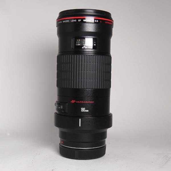 Used Canon EF 180mm f/3.5L USM Autofocus Macro Lens