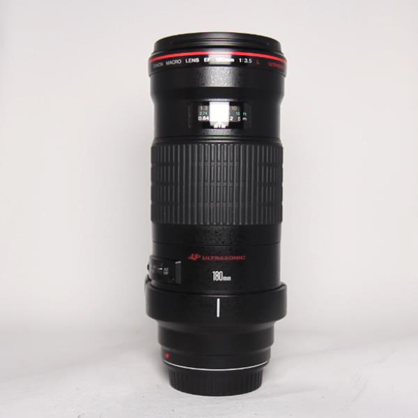 Used Canon EF 180mm f/3.5L USM Autofocus Macro Lens
