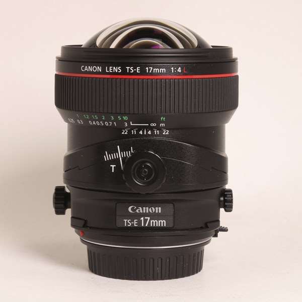Used Canon TS-E 17mm f/4L Manual Focus Tilt Shift Lens