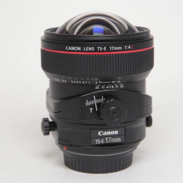 Used Canon TS-E 17mm f/4L Manual Focus Tilt Shift Lens