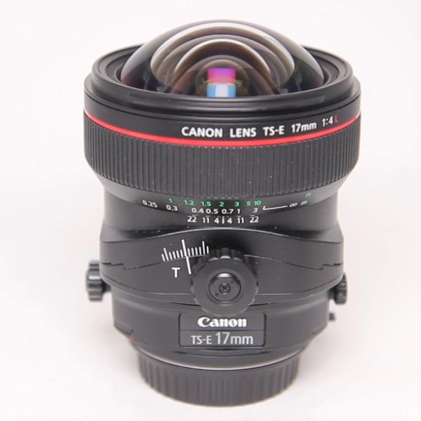 Used Canon TS-E 17mm f/4L Manual Focus Tilt Shift Lens