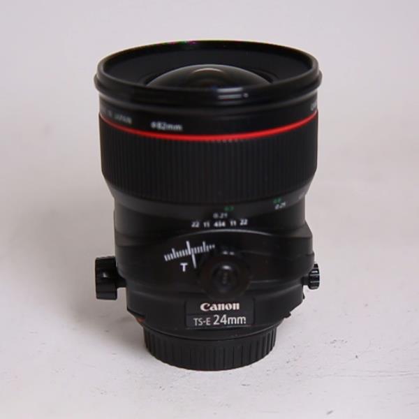 Used Canon TS-E 24mm f/3.5L II Manual Focus Tilt Shift Lens
