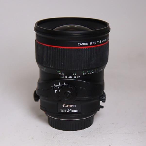 Used Canon TS-E 24mm f/3.5L II Manual Focus Tilt Shift Lens