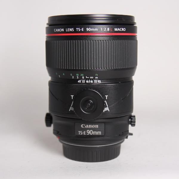 Used Canon TS-E 90mm f/2.8L Manual Focus Tilt Shift Macro Lens