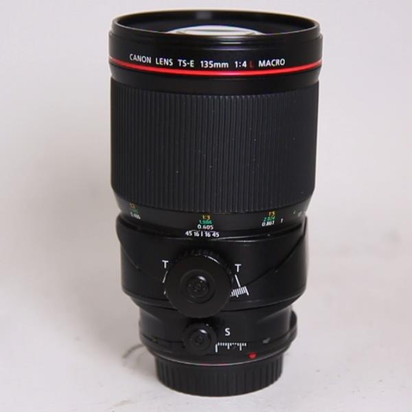 Used Canon TS-E 135mm f/4L Manual Focus Tilt Shift Macro Lens