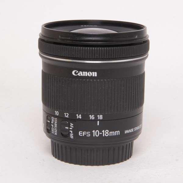 Used Canon 10-18mm f/4.5-5.6 IS STM EF Mount Lens | Park Cameras