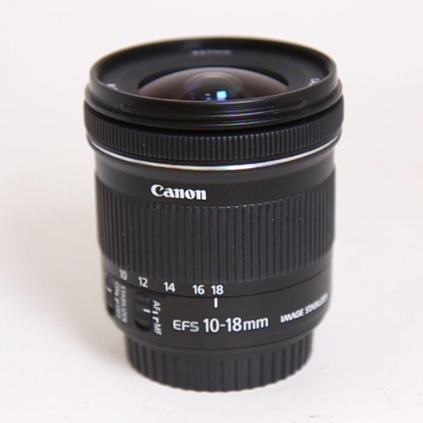 Used Canon EF-S 10-18mm f/4.5-5.6 IS STM Ultra Wide Angle Zoom Lens
