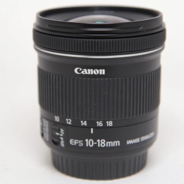 Used Canon EF-S 10-18mm f/4.5-5.6 IS STM Ultra Wide Angle Zoom Lens