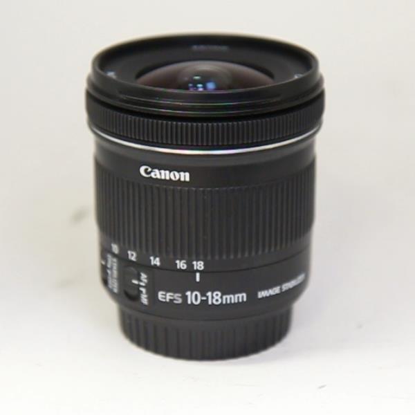 Used Canon EF-S 10-18mm f/4.5-5.6 IS STM Ultra Wide Angle Zoom Lens