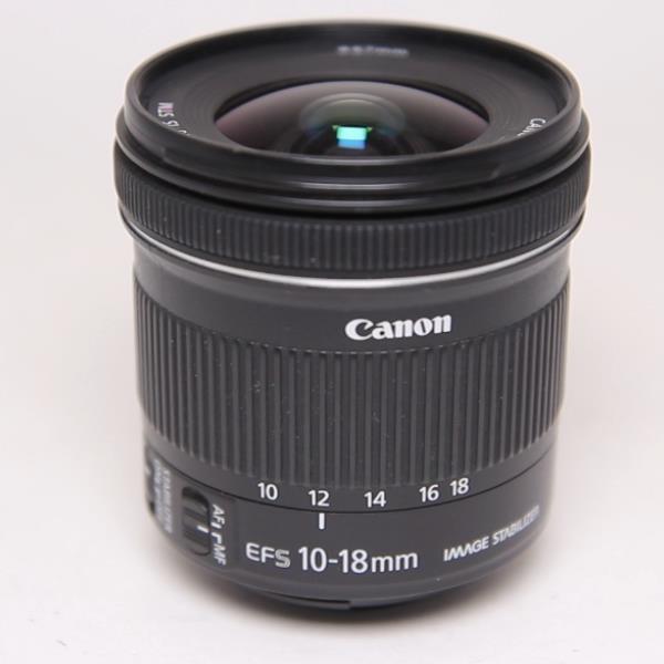 Used Canon EF-S 10-18mm f/4.5-5.6 IS STM Ultra Wide Angle Zoom Lens