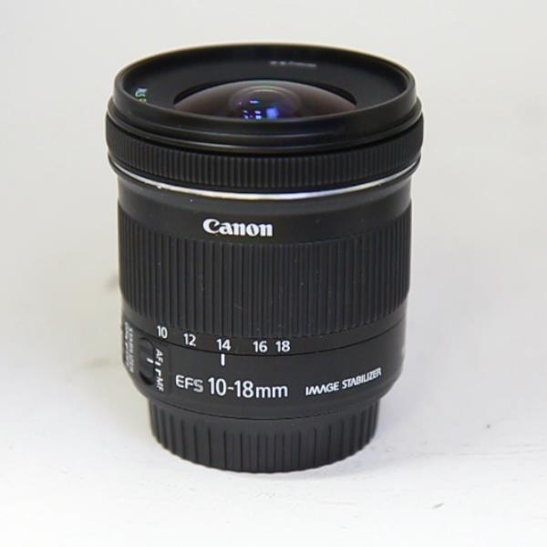 Used Canon EF-S 10-18mm f/4.5-5.6 IS STM Ultra Wide Angle Zoom Lens