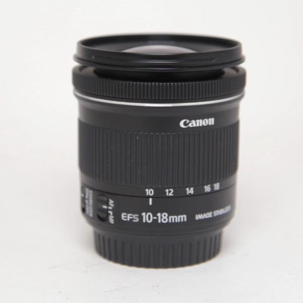 Used Canon EF-S 10-18mm f/4.5-5.6 IS STM Ultra Wide Angle Zoom Lens