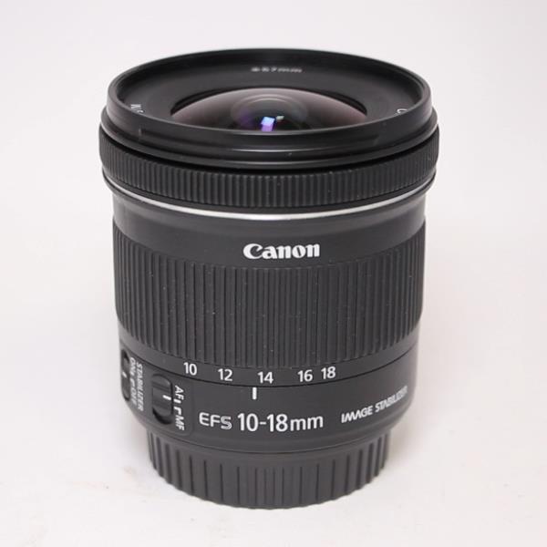 Used Canon EF-S 10-18mm f/4.5-5.6 IS STM Ultra Wide Angle Zoom Lens