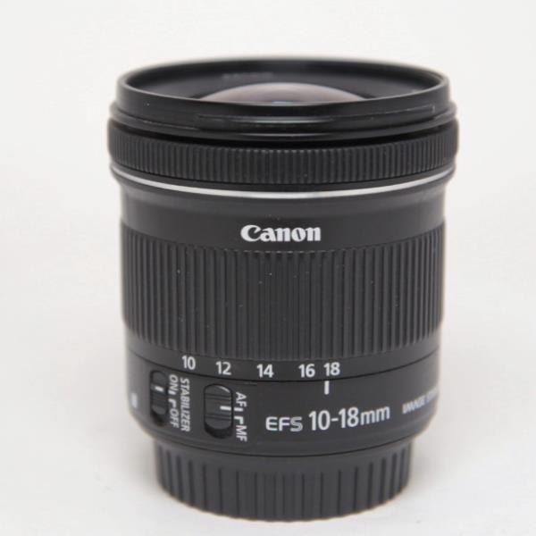 Used Canon EF-S 10-18mm f/4.5-5.6 IS STM Ultra Wide Angle Zoom Lens