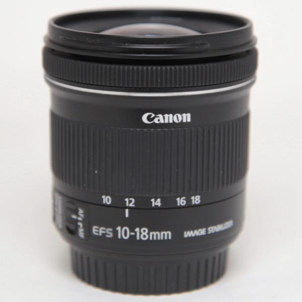 Used Canon EF-S 10-18mm f/4.5-5.6 IS STM Ultra Wide Angle Zoom Lens