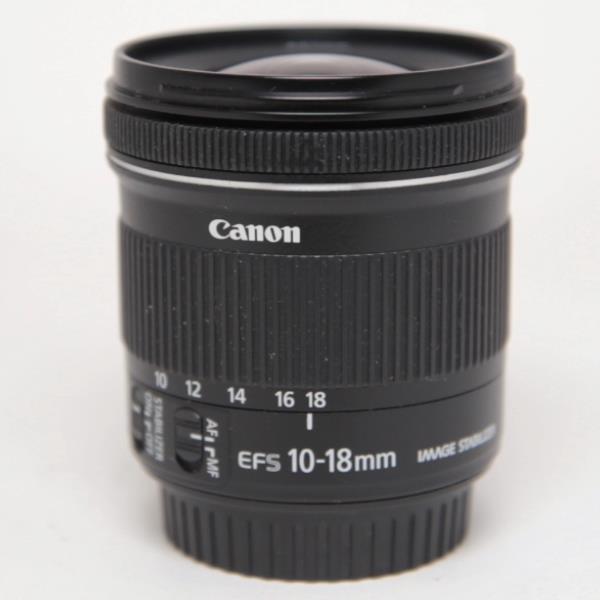 Used Canon EF-S 10-18mm f/4.5-5.6 IS STM Ultra Wide Angle Zoom Lens