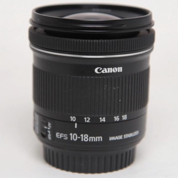 Used Canon EF-S 10-18mm f/4.5-5.6 IS STM Ultra Wide Angle Zoom Lens
