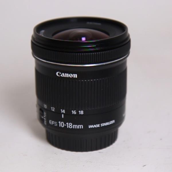 Used Canon EF-S 10-18mm f/4.5-5.6 IS STM Ultra Wide Angle Zoom Lens