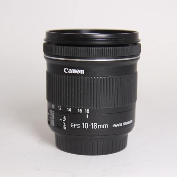 Used Canon EF-S 10-18mm f/4.5-5.6 IS STM Ultra Wide Angle Zoom Lens