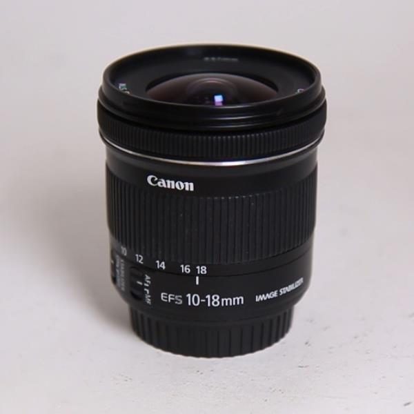 Used Canon EF-S 10-18mm f/4.5-5.6 IS STM Ultra Wide Angle Zoom Lens