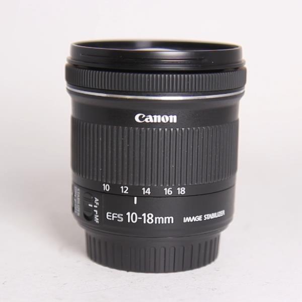 Used Canon EF-S 10-18mm f/4.5-5.6 IS STM Ultra Wide Angle Zoom Lens