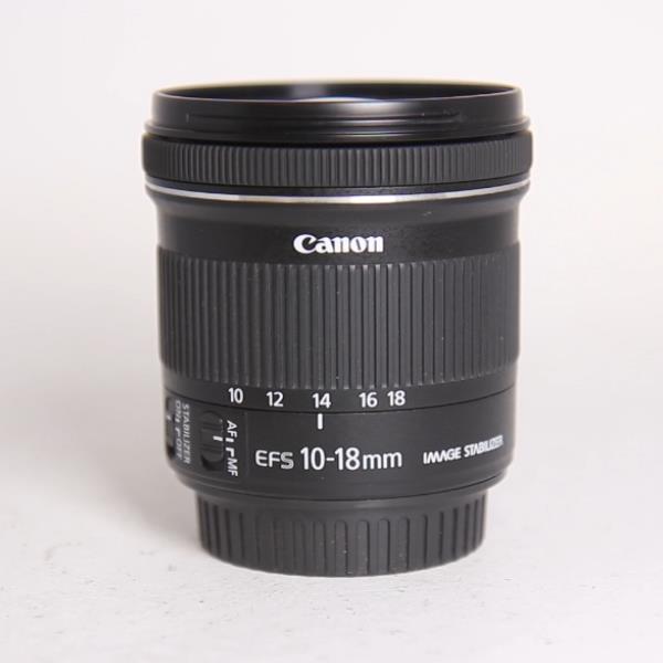 Used Canon EF-S 10-18mm f/4.5-5.6 IS STM Ultra Wide Angle Zoom Lens