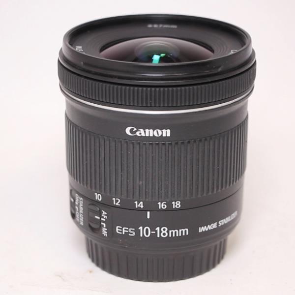 Used Canon EF-S 10-18mm f/4.5-5.6 IS STM Ultra Wide Angle Zoom Lens