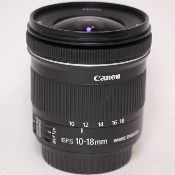 Used Canon EF-S 10-18mm f/4.5-5.6 IS STM Ultra Wide Angle Zoom Lens