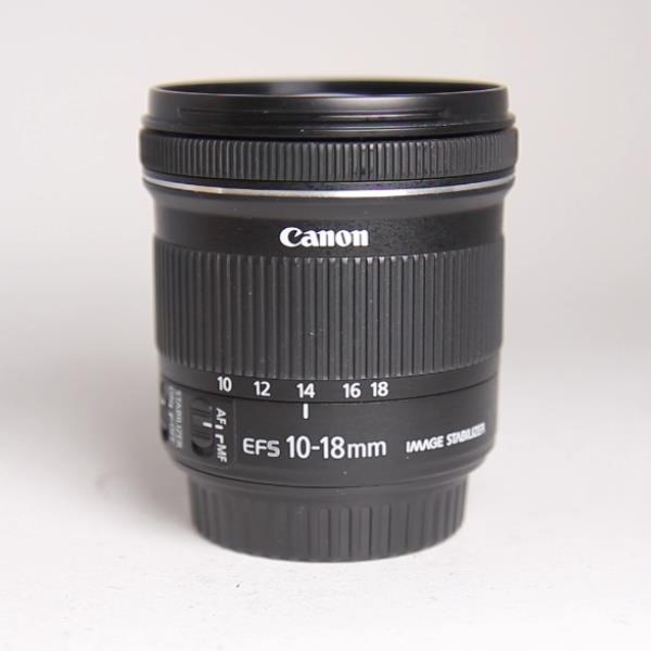 Used Canon EF-S 10-18mm f/4.5-5.6 IS STM Ultra Wide Angle Zoom Lens