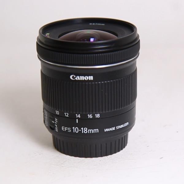 Used Canon EF-S 10-18mm f/4.5-5.6 IS STM Ultra Wide Angle Zoom Lens