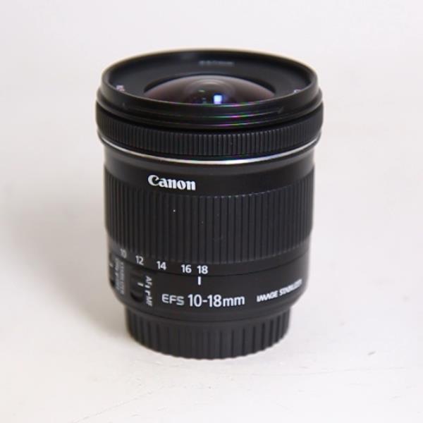 Used Canon EF-S 10-18mm f/4.5-5.6 IS STM Ultra Wide Angle Zoom Lens