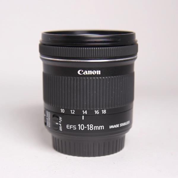 Used Canon EF-S 10-18mm f/4.5-5.6 IS STM Ultra Wide Angle Zoom Lens