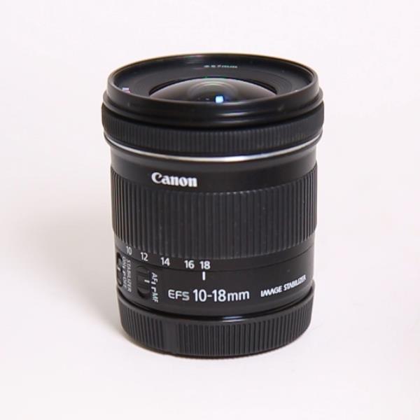 Used Canon EF-S 10-18mm f/4.5-5.6 IS STM Ultra Wide Angle Zoom Lens