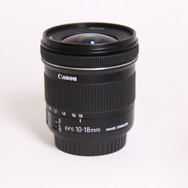Used Canon EF-S 10-18mm f/4.5-5.6 IS STM Ultra Wide Angle Zoom Lens