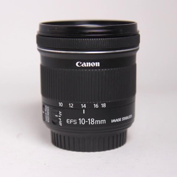 Used Canon EF-S 10-18mm f/4.5-5.6 IS STM Ultra Wide Angle Zoom Lens