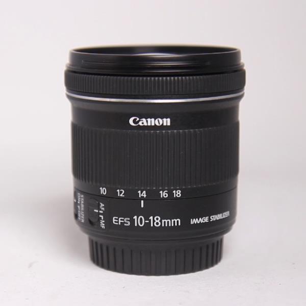 Used Canon EF-S 10-18mm f/4.5-5.6 IS STM Ultra Wide Angle Zoom Lens
