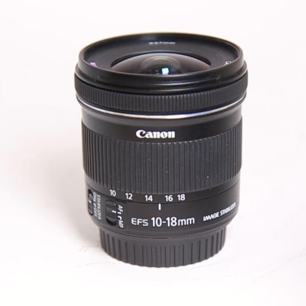 Used Canon EF-S 10-18mm f/4.5-5.6 IS STM Ultra Wide Angle Zoom Lens
