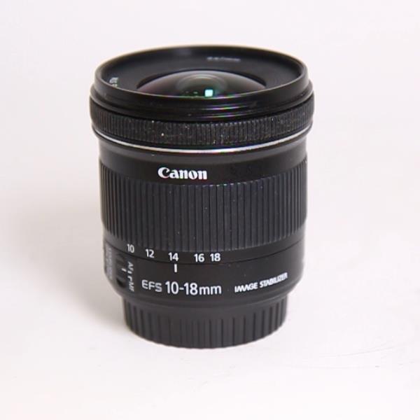 Used Canon EF-S 10-18mm f/4.5-5.6 IS STM Ultra Wide Angle Zoom Lens