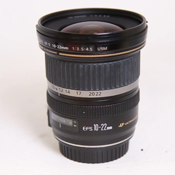 Used Canon EF-S 10-22mm f/3.5-4.5 USM Ultra Wide Angle Zoom Lens