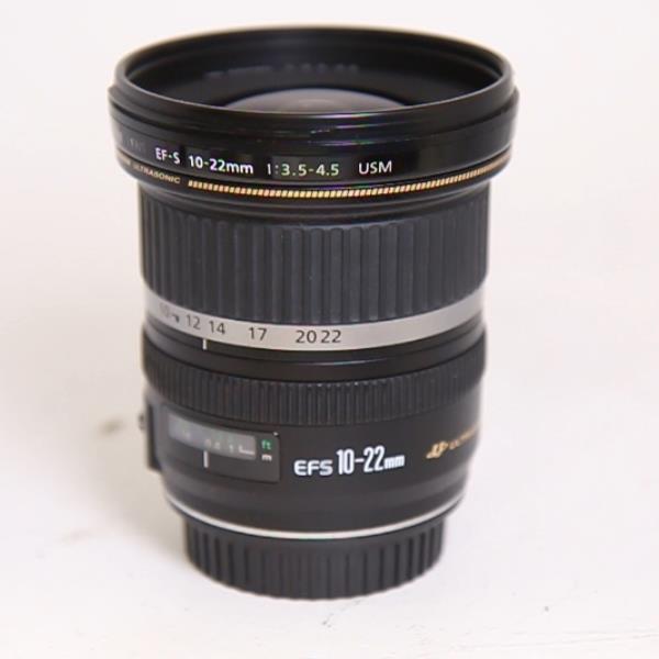 Used Canon EF-S 10-22mm f/3.5-4.5 USM Ultra Wide Angle Zoom Lens