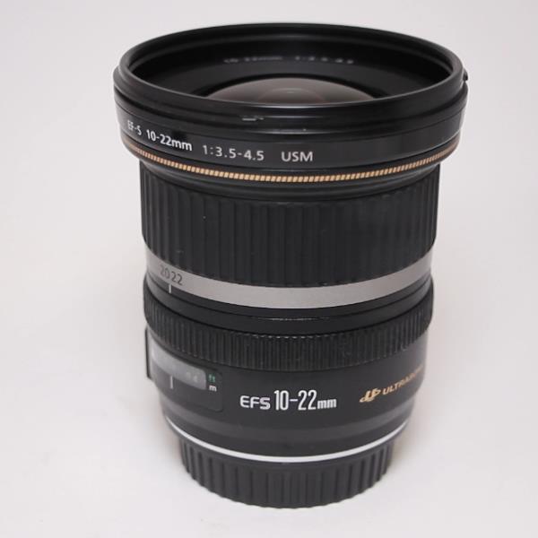 Used Canon EF-S 10-22mm f/3.5-4.5 USM Ultra Wide Angle Zoom Lens