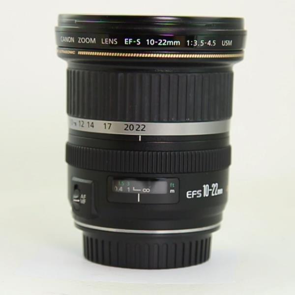 Used Canon EF-S 10-22mm f/3.5-4.5 USM Ultra Wide Angle Zoom Lens