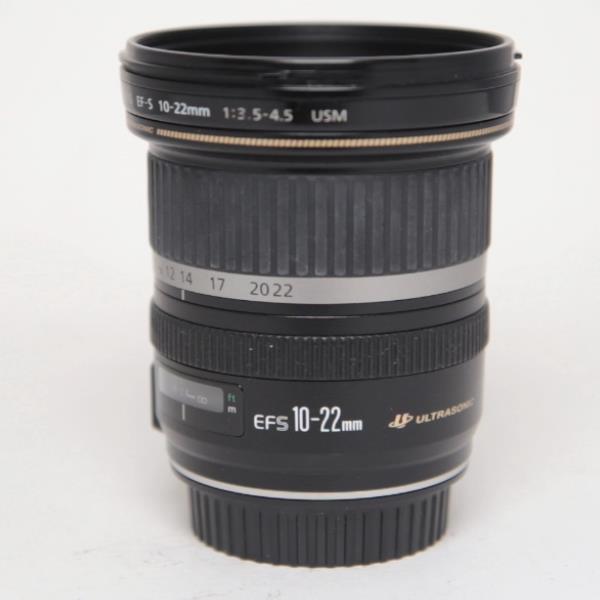 Used Canon EF-S 10-22mm f/3.5-4.5 USM Ultra Wide Angle Zoom Lens